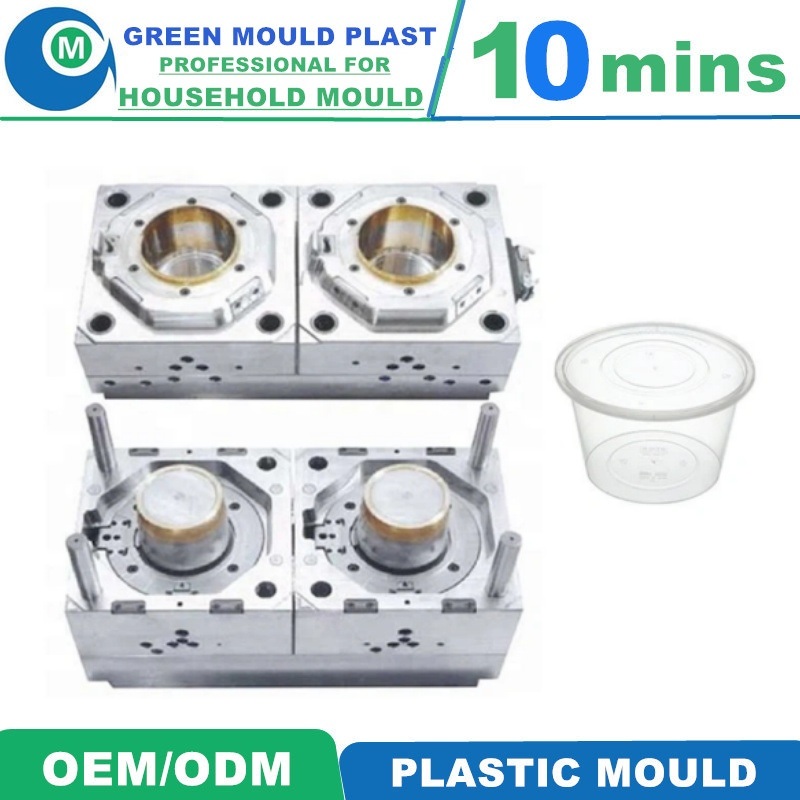 High Quality Cheap Factory Direct Sale Plastic Food Container Injection Mould Manufacturer
