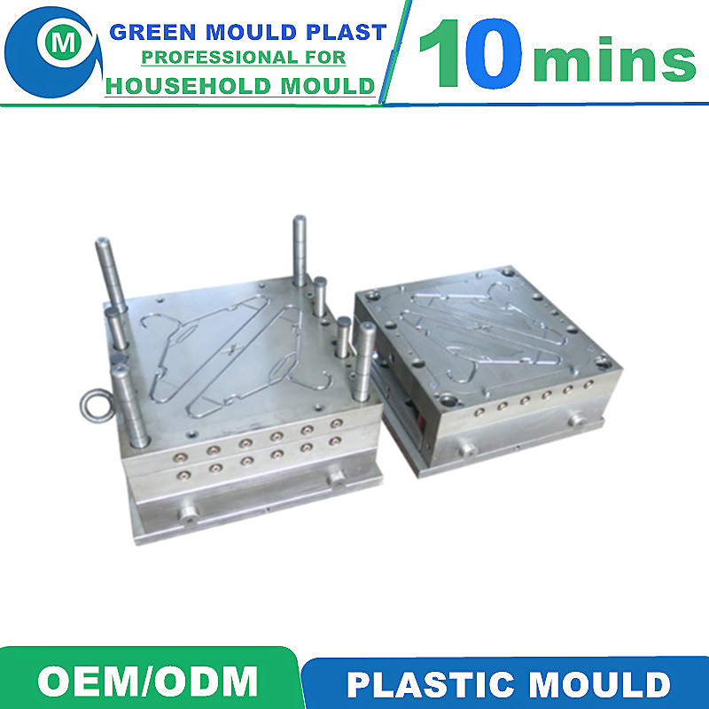 Taizhou Newly design OEM Manufacturer Customize Injection Design Marker Clothes Plastic Hanger Mold/Mould