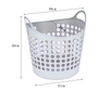 Customized Plastic Mold Manufacturer Handle Basket Laundry Basket Mould 2024 New Design Cheap and High-Quality