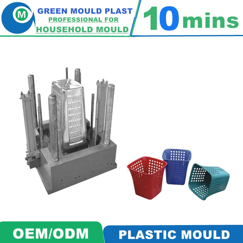 Professional Custom Household Products Plastic Dustbin Injection Mould