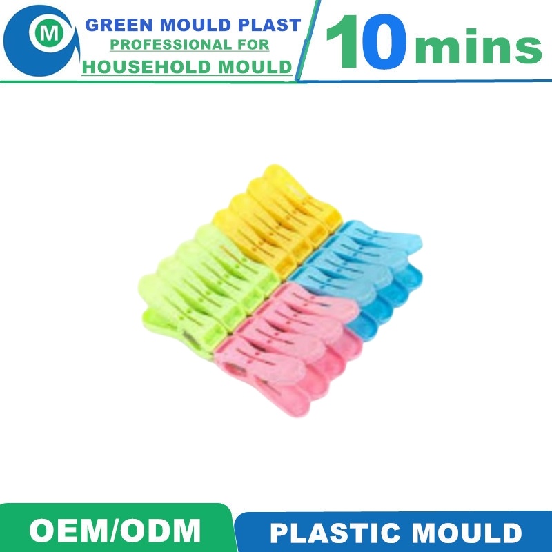 Household Plastic Injection Mould Cloth Clip Mould Factory