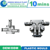 Precise Big Plastic Injection Mold Factory Plastic Injection Mould for Pipe Fitting Mould