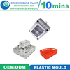 Quality Taizhou Mould Factory Top Quality Injection Plastic Fruit Vegetable Crate Mold