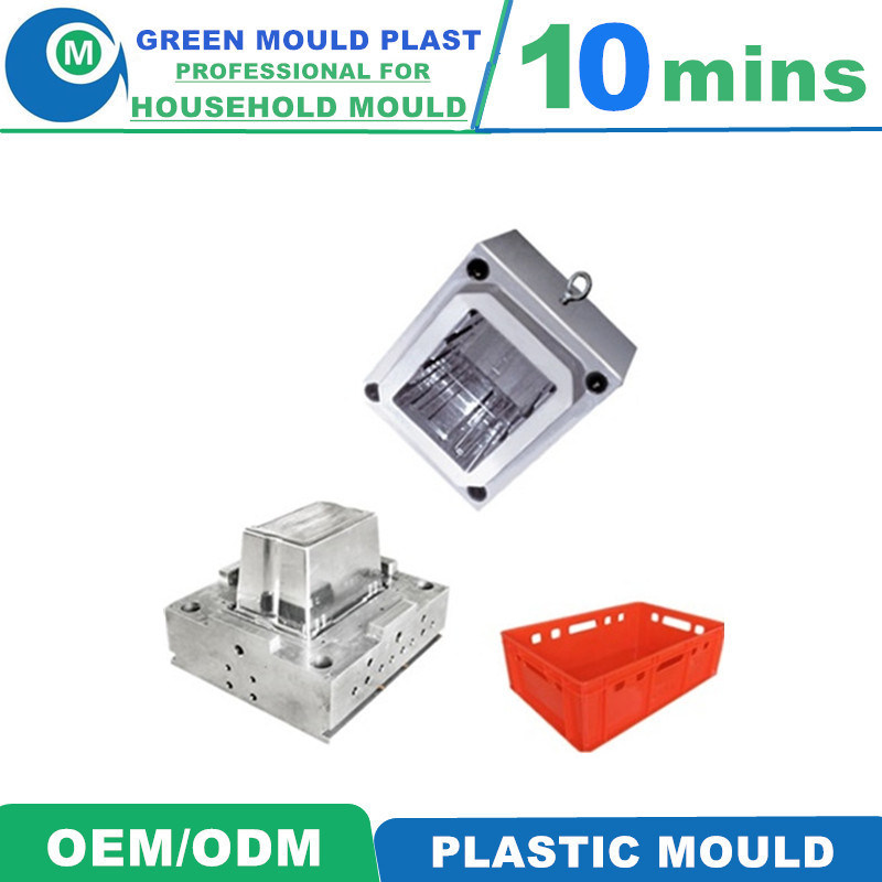 Quality Taizhou Mould Factory Top Quality Injection Plastic Fruit Vegetable Crate Mold