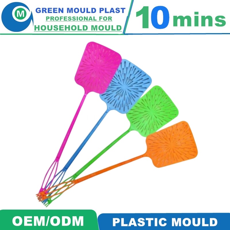 Plastic Injection Fly-Swatter Injection Plastic Mold/Plastic Injection Plastic Mould for Fly-Swatter