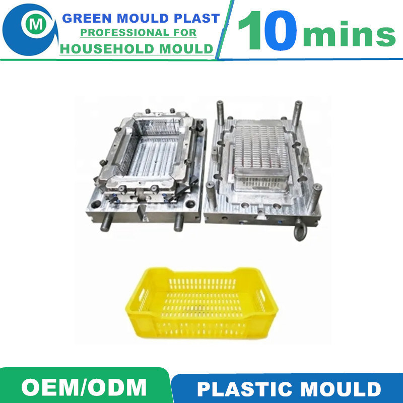 High Quality Mold Durable Professional Factory of Plastic Injection Bread Crate Moulding