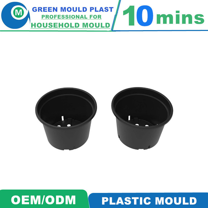 Plastic Injection Round Flower Pot Molds Flowerpot Mould