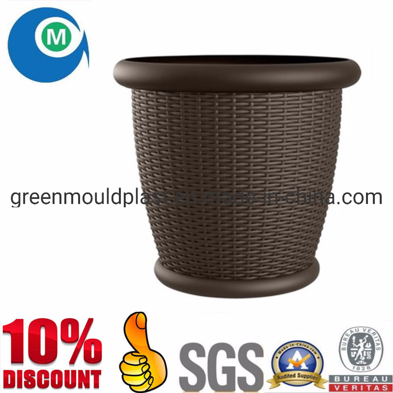 Flowerpot Tray Plastic Mould Design Manufacture Flowerpot Rack Mold
