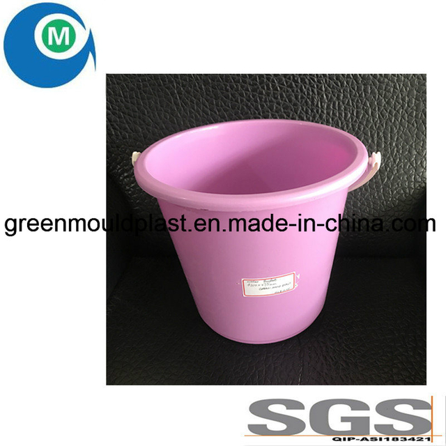 OEM Dia310*275mm Plastic Injection Water Bucket Mould with Lid