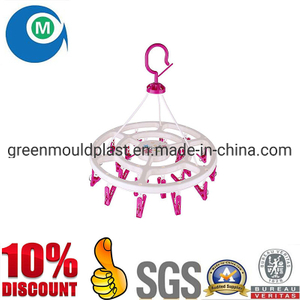 Multi-Functional Plastic Clip Style Clothes Rack Hanger Mold