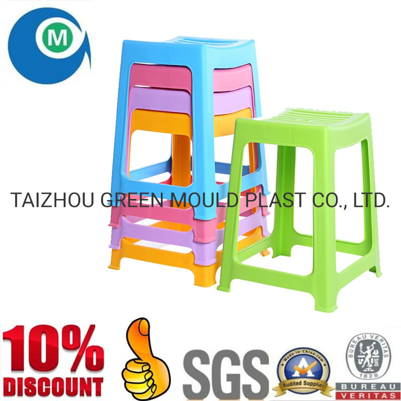 Hot Runner Injection Mould Plastic Kids Stool Mould Mnufacture