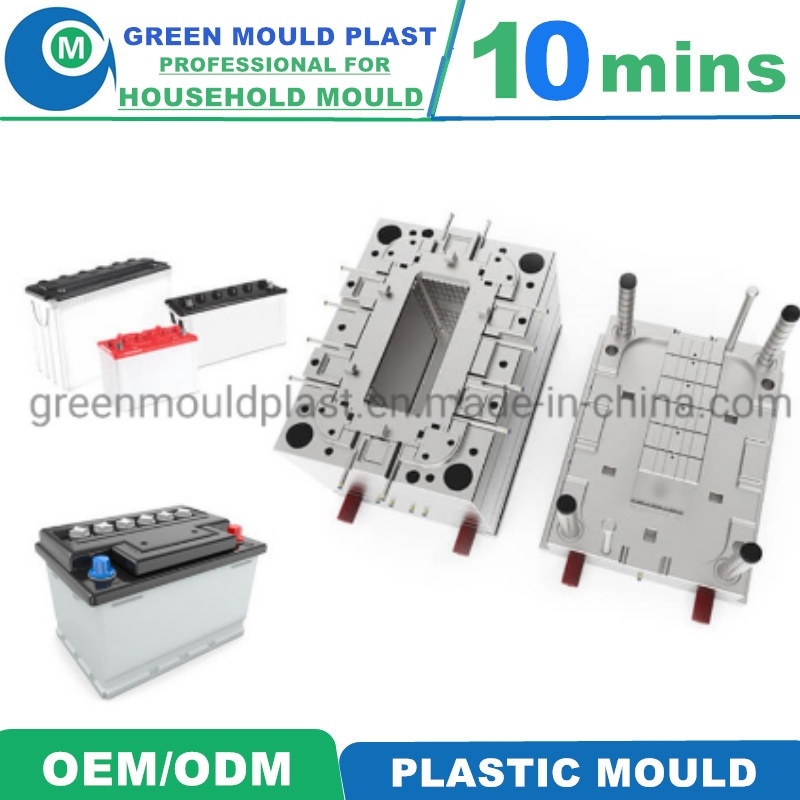Plastic Battery Box Shell Cover Injection Mold
