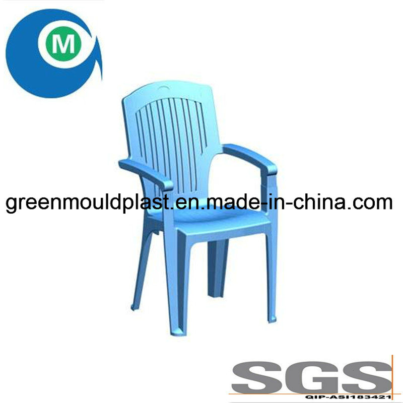 OEM High Quality Garden Armless Chair Mould with 3 Inserts Design