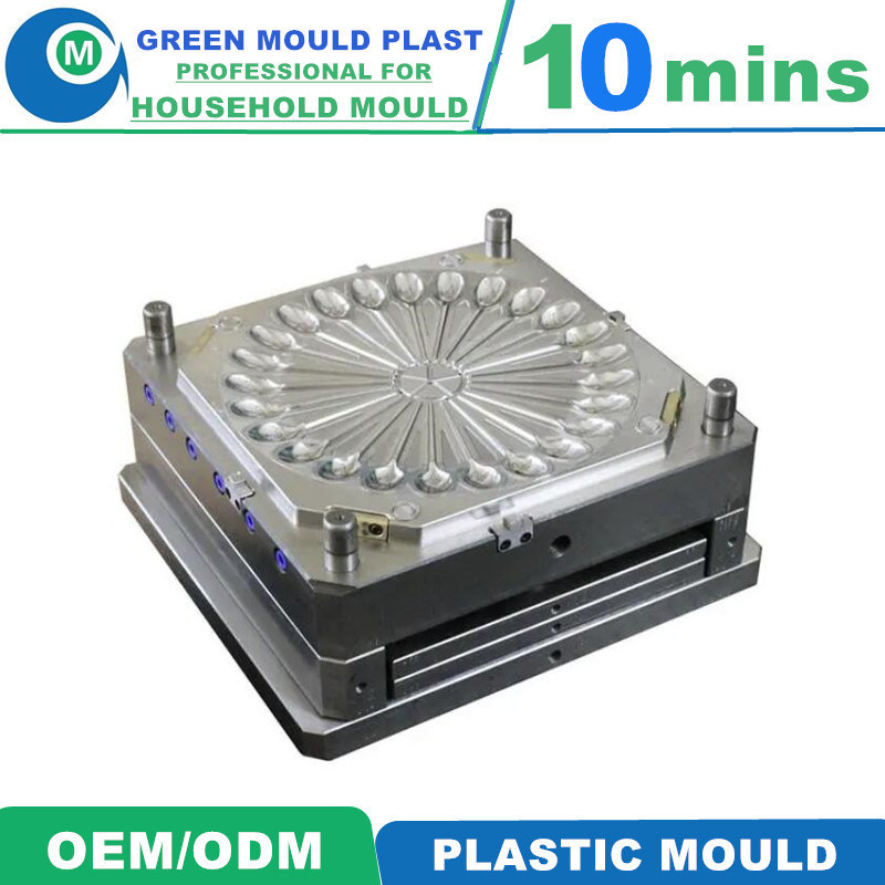 Multi -Cavity of Injection Plastic Fork Knift Spoon Mould Factory in China