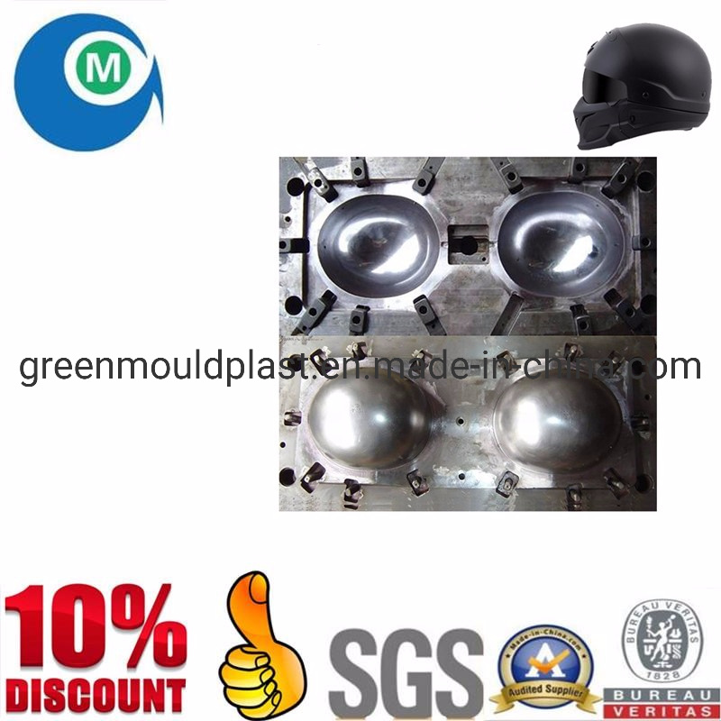 OEM Prototype High Precision Quality Helmet Injection China Plastic Extrusion Part Mould Custom Made Manufacturer Maker