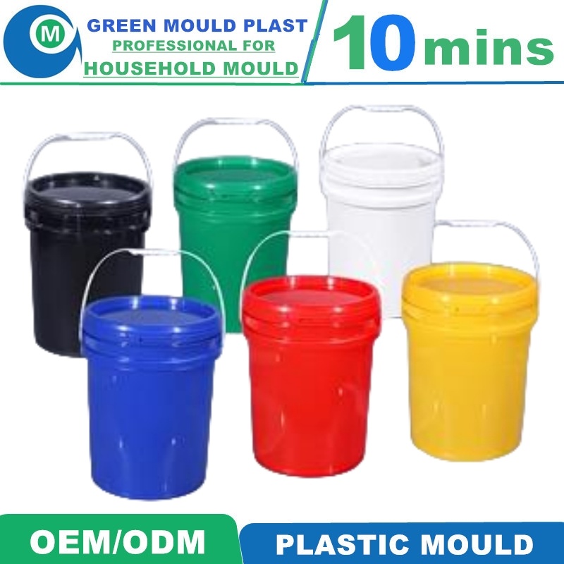 Excellent Bucket Injection Plastic Mould Supply Reasonable Price