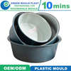 OEM ODM Custom Plastic Wash Basin Injection Molding Plastic Mould with 1 Cavity