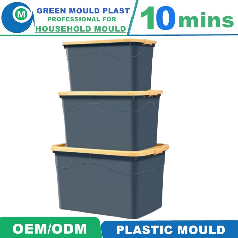 Custom Good Quality Plastic Box Mould Mold Manufacture for Storage Box Cases Basket