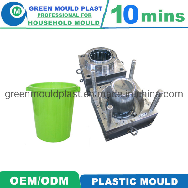 Factory 50L-160L Plastic Water Bucket Mould Manufacture