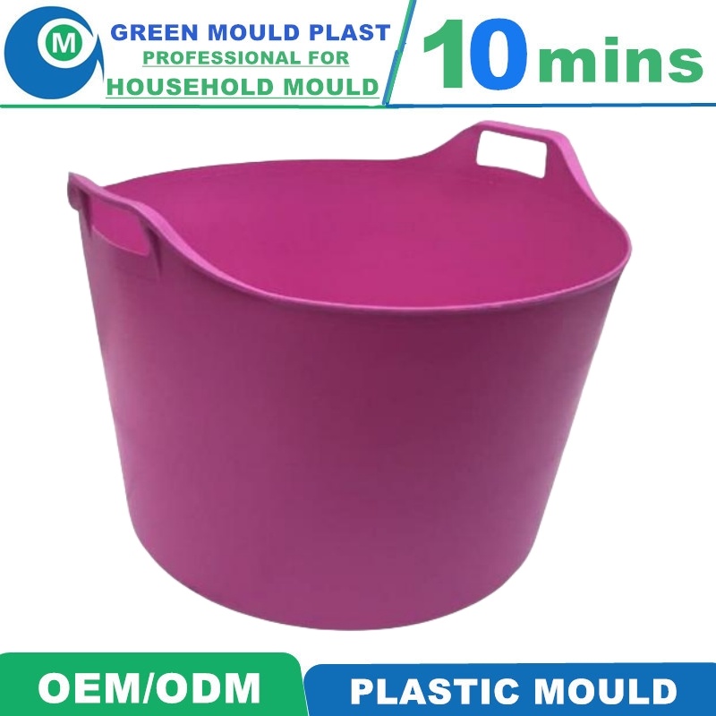 Bucket 75L Plastic Injection Mould with High Quality Price Polish