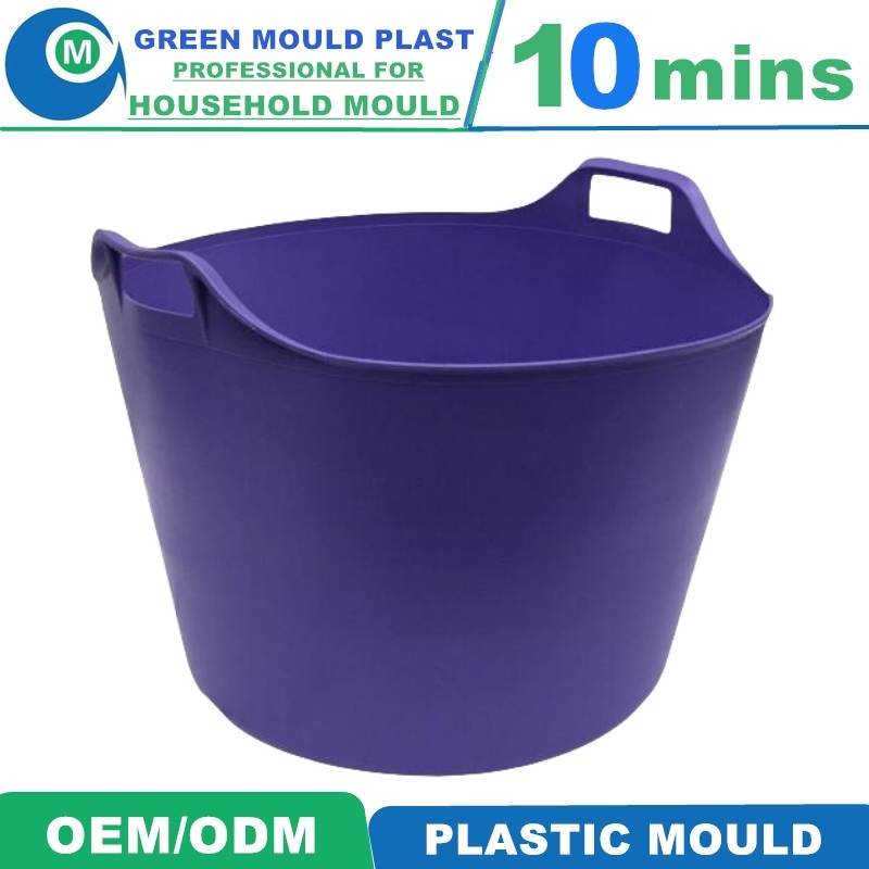 Bucket 75L Plastic Injection Mould with High Quality Price Polish