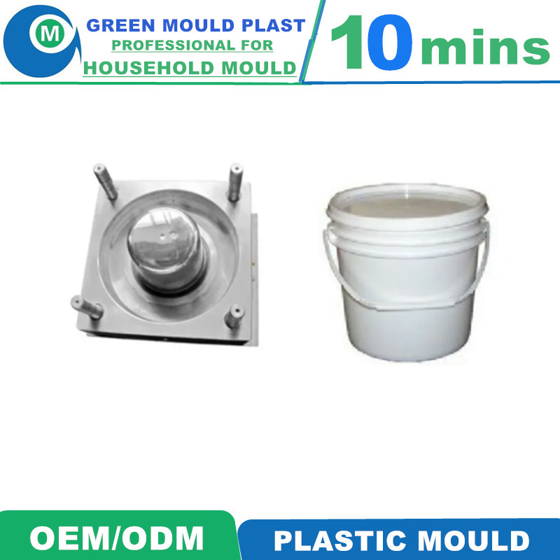Various Styles of High-Grade Domestic Plastic Paint Bucket Molds