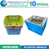 Top Quality Domestic Plastic Washing Cloth Basket Molds With Multiple Styles