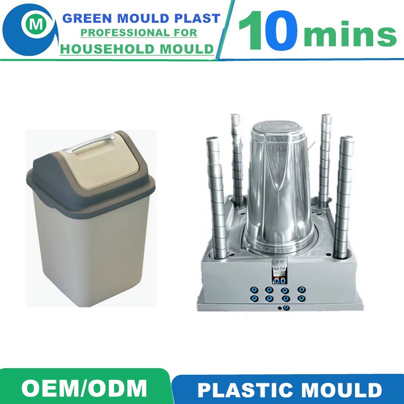 Premium Local Plastic Dustbin Molds In Various Designs