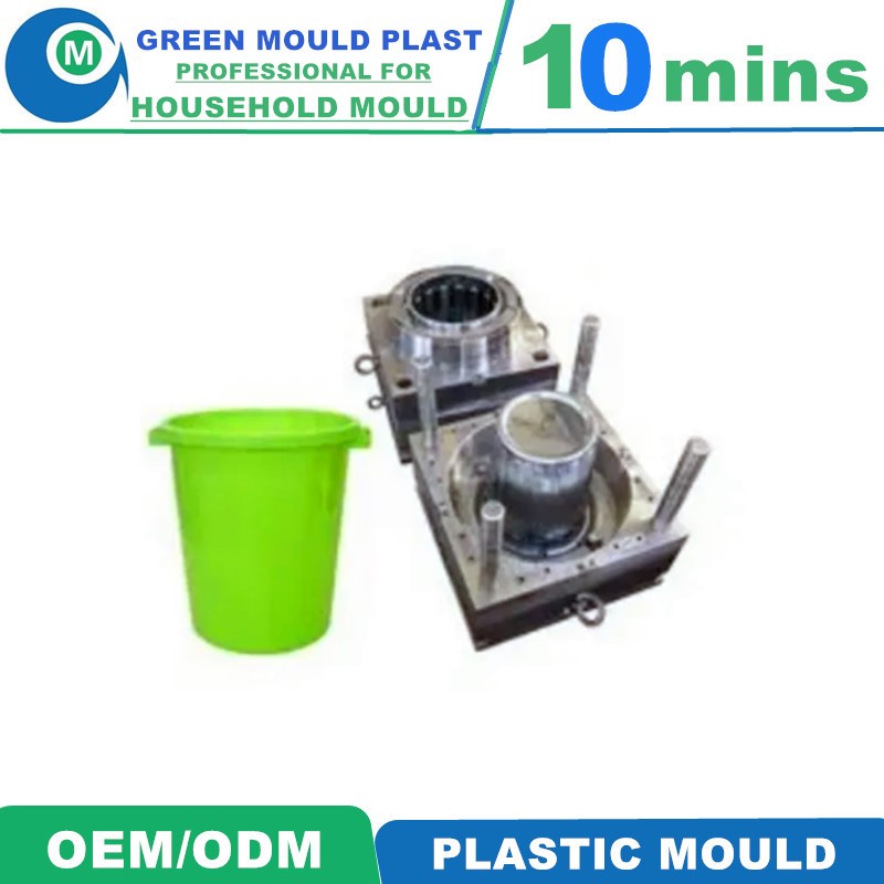Various Styles of High-Grade Domestic Plastic Mop Bucket Molds