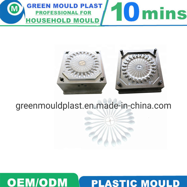 China Plastic Cutlery Mould Maker Injection Plastic Spoon Mould