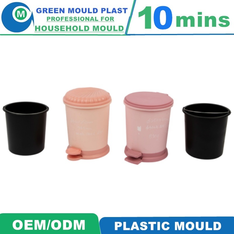 Factory Price Hot Sale High Quality Dustbin Mould Plastic Injectin Mould Manufacturer
