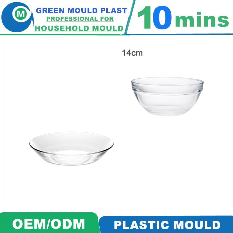 Unbreakable Transparent Plate and Bowl Molds and Cheap High-Quality Moulds