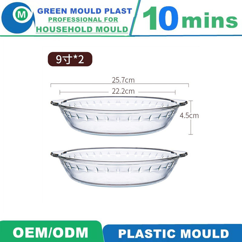Unbreakable Transparent Plate and Bowl Molds and Cheap High-Quality Moulds