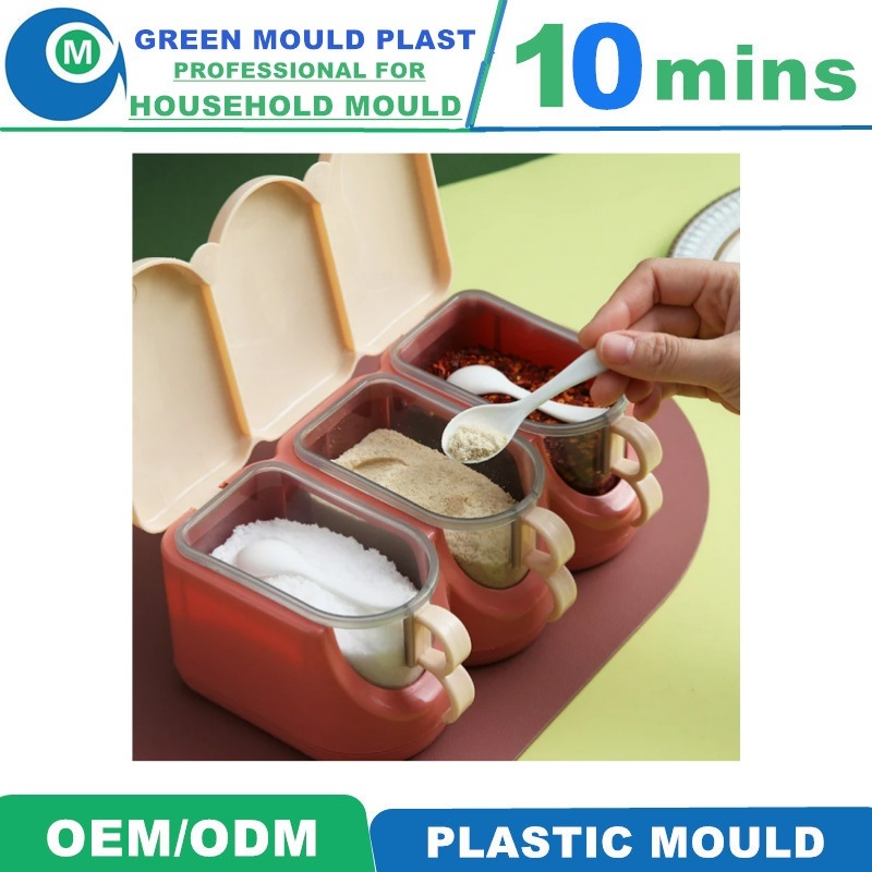 Customized Cheap Good Quality Storage Jar Mould Plastic Injection Mold Kitchen Supplies
