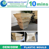 European Style Succulent Plastic Injection Moulding Flower Pot Mold