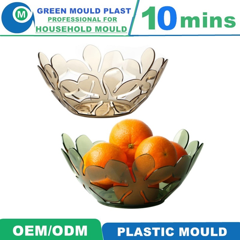Manufacturer of Cheap and High-Quality Injection Mould for Unbreakable Transparent Plates and Bowls Mold