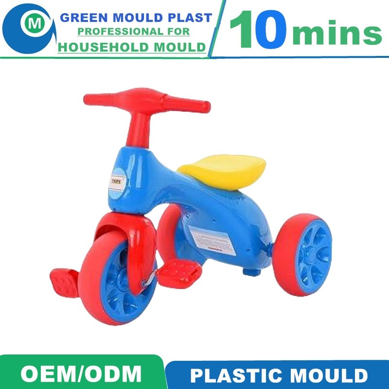 Customized Professional New Design Hot Sale High Quality Light Weight Kids Tricycle Mold Factory
