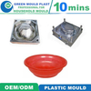 Hot Sale Cheap Price Customized Colorful Plastic Injection Bathware Basin Mould