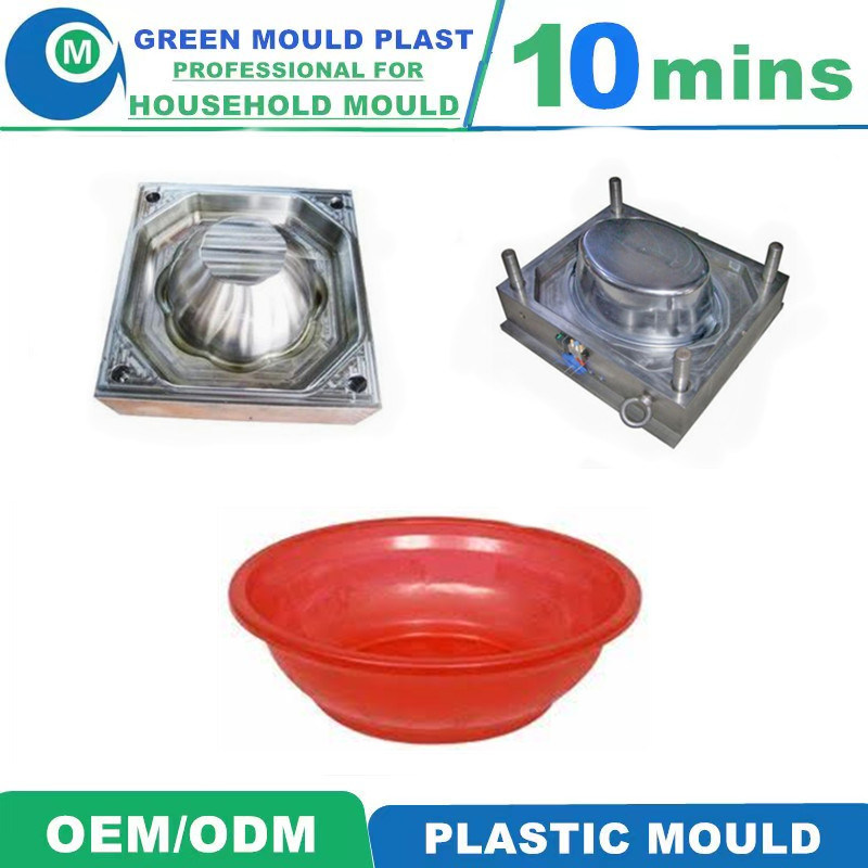 Hot Sale Cheap Price Customized Colorful Plastic Injection Bathware Basin Mould