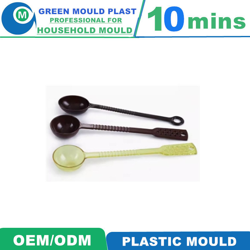 Custom Plastic Injection Mould for Thin Wall Rectangular Food Container Plastic Thin Wall Disposable Plastic Spoon Mould