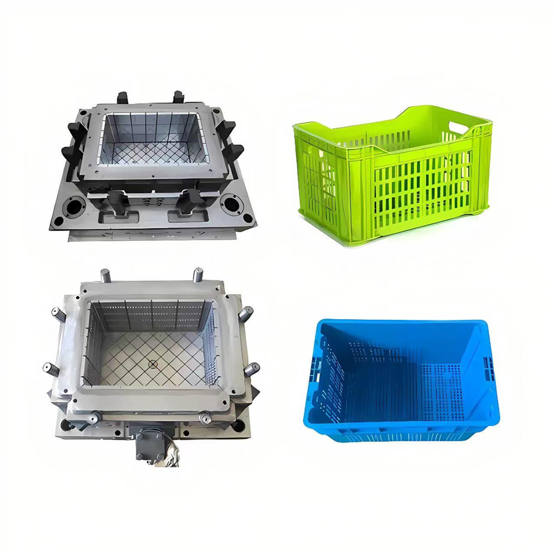 Quality Taizhou Mould Factory Top Quality Injection Plastic Fruit Vegetable Crate Mold
