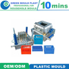 Plastic Vegetable Crates Mould Stackable Plastic Mold Milk Crate Injection Mold