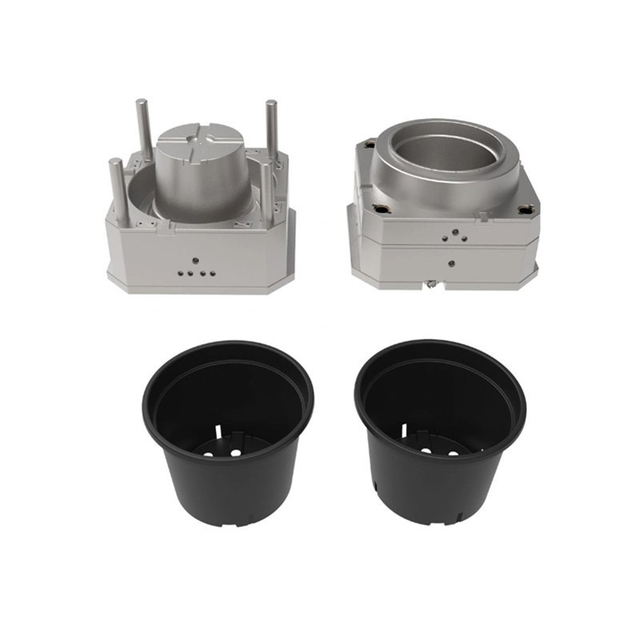 Plastic Injection Round Flower Pot Molds Flowerpot Mould