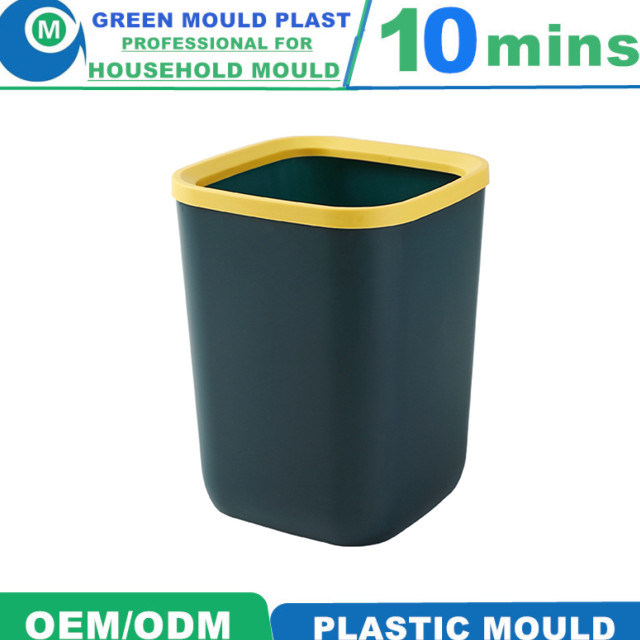OEM Injection Plastic Dustbin Mould Manufacture in Taizhou