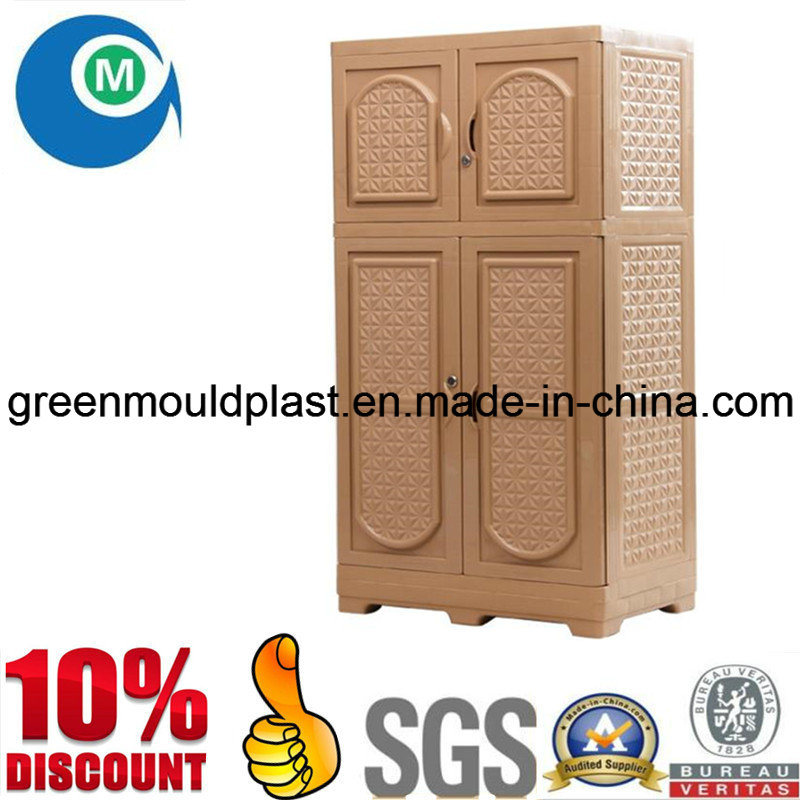 Rattan Design Shoes Cabinet Mould, Plastic Drawer Mould
