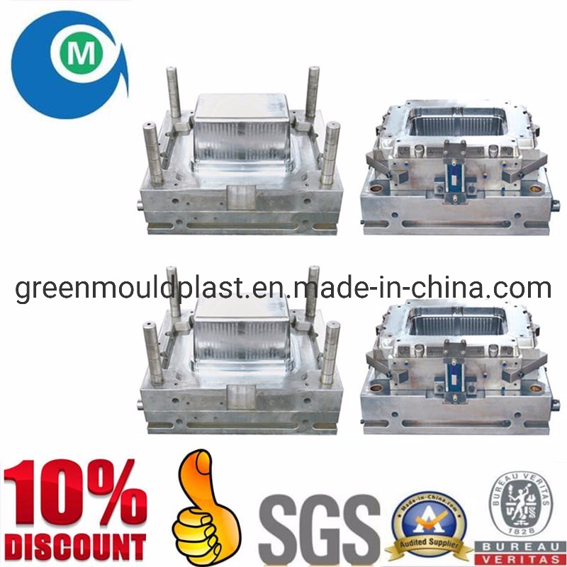 Injection Molding Companies Manufacturing Injection Fish Crate Mould/OEM Custom Design Injection Turnover