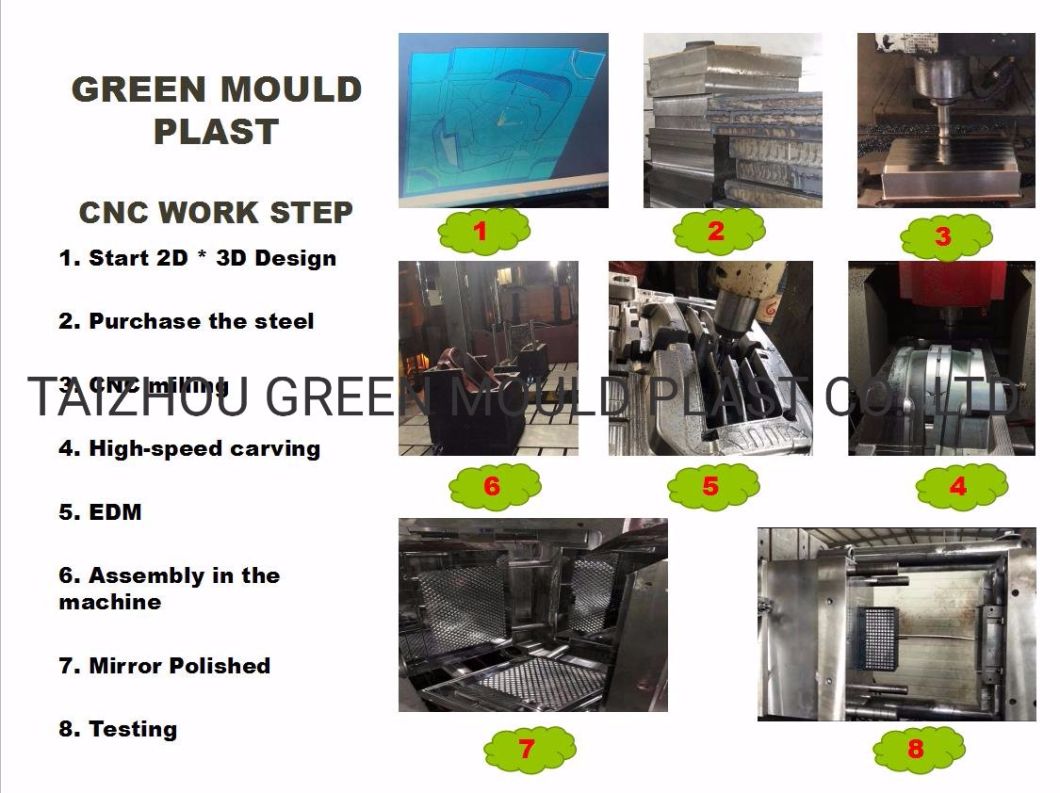 Premium Injection Plastic Laundry Basket Hamper Mould