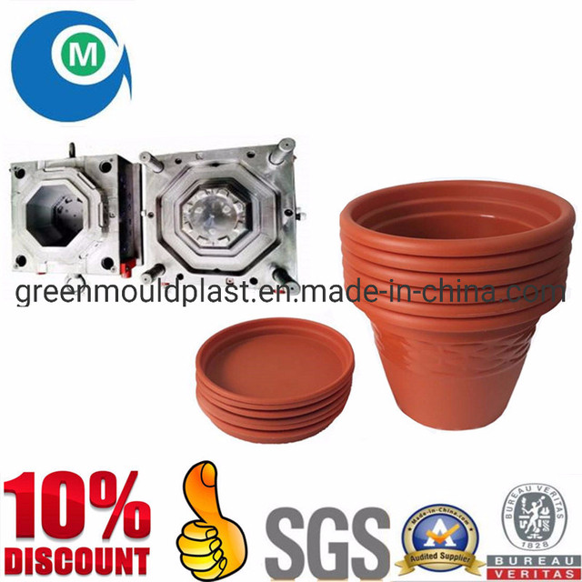 Provide High Quality New Design Plastic Injection Wedding Flowerpot Mould