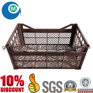 Fully-Automatic Drop Structure of Injection Plastic Vegetable Crate Mold Factory