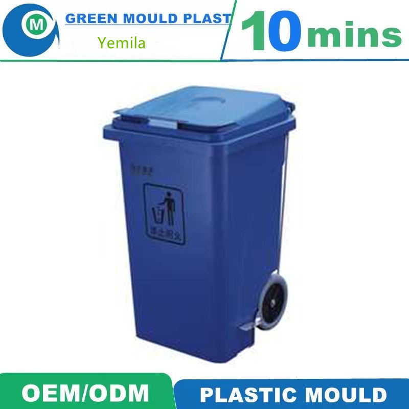 Plastic Injection 660L and 1100L Trashbin Mold